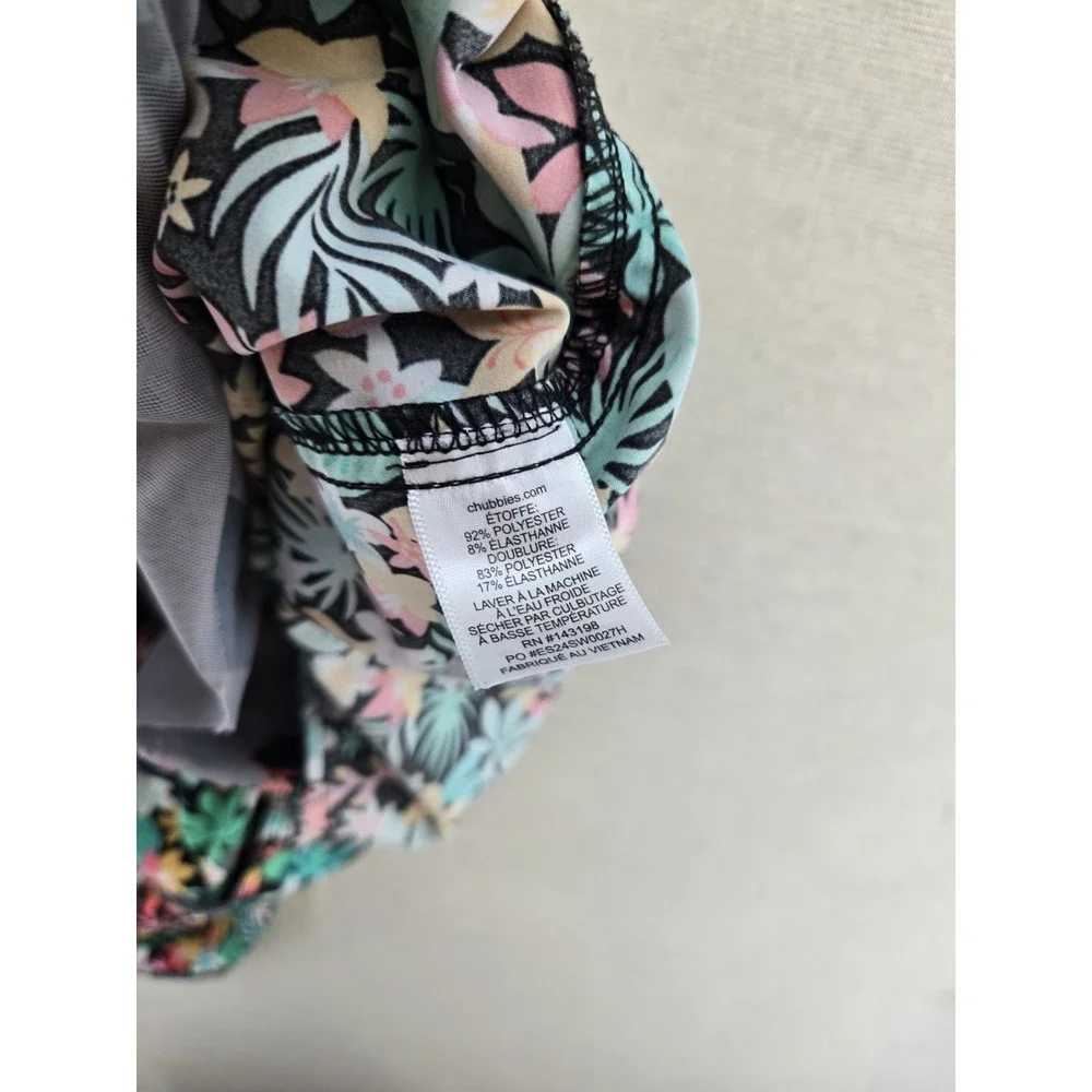 Chubbies The Bloomerangs Swim Trunks M 5.5